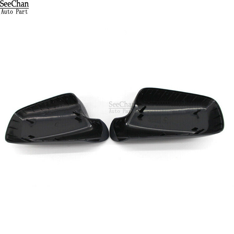 Fits 2000-08 BMW E46 E66 330Ci 745i 750i 750Li 1 Pair Door Mirror Cover Cap Case