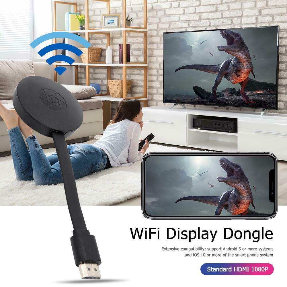 WiFi Display Dongle Wireless Adapter 1080P Mirroring Screen Receiver