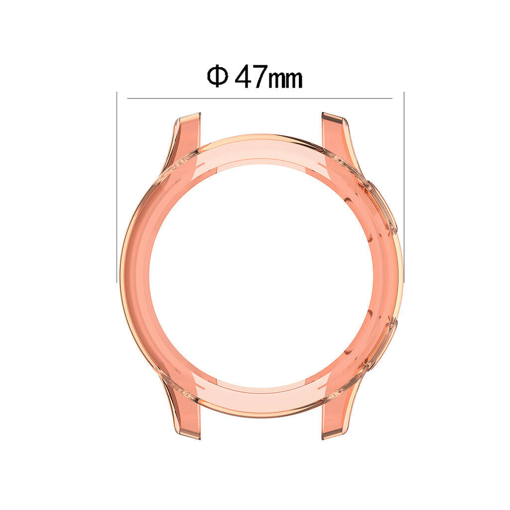 Smart Watch TPU Protective Case Cover For Garmin vivoactive 4 Active Blue