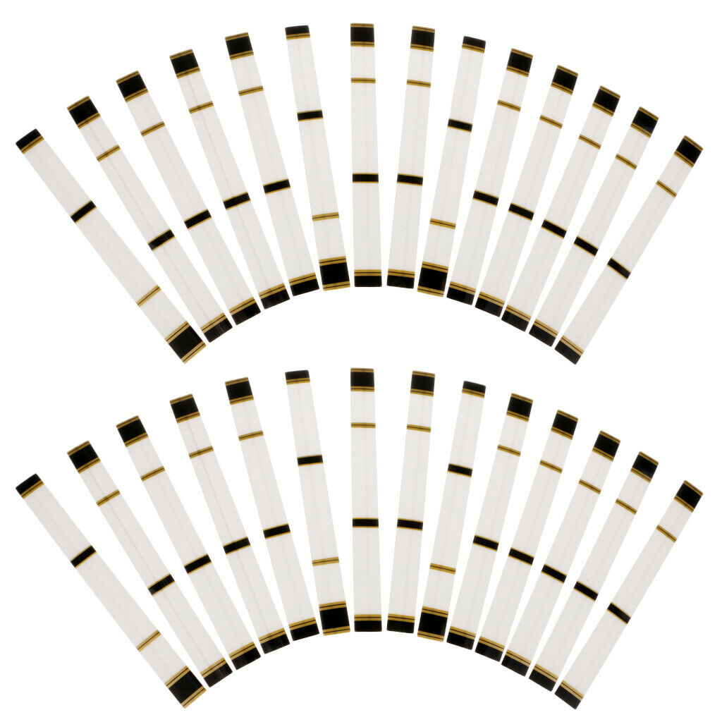 30 Pieces White SPVC  Shrinkable Dense Archery Arrow Wraps 19.5 X 2cm