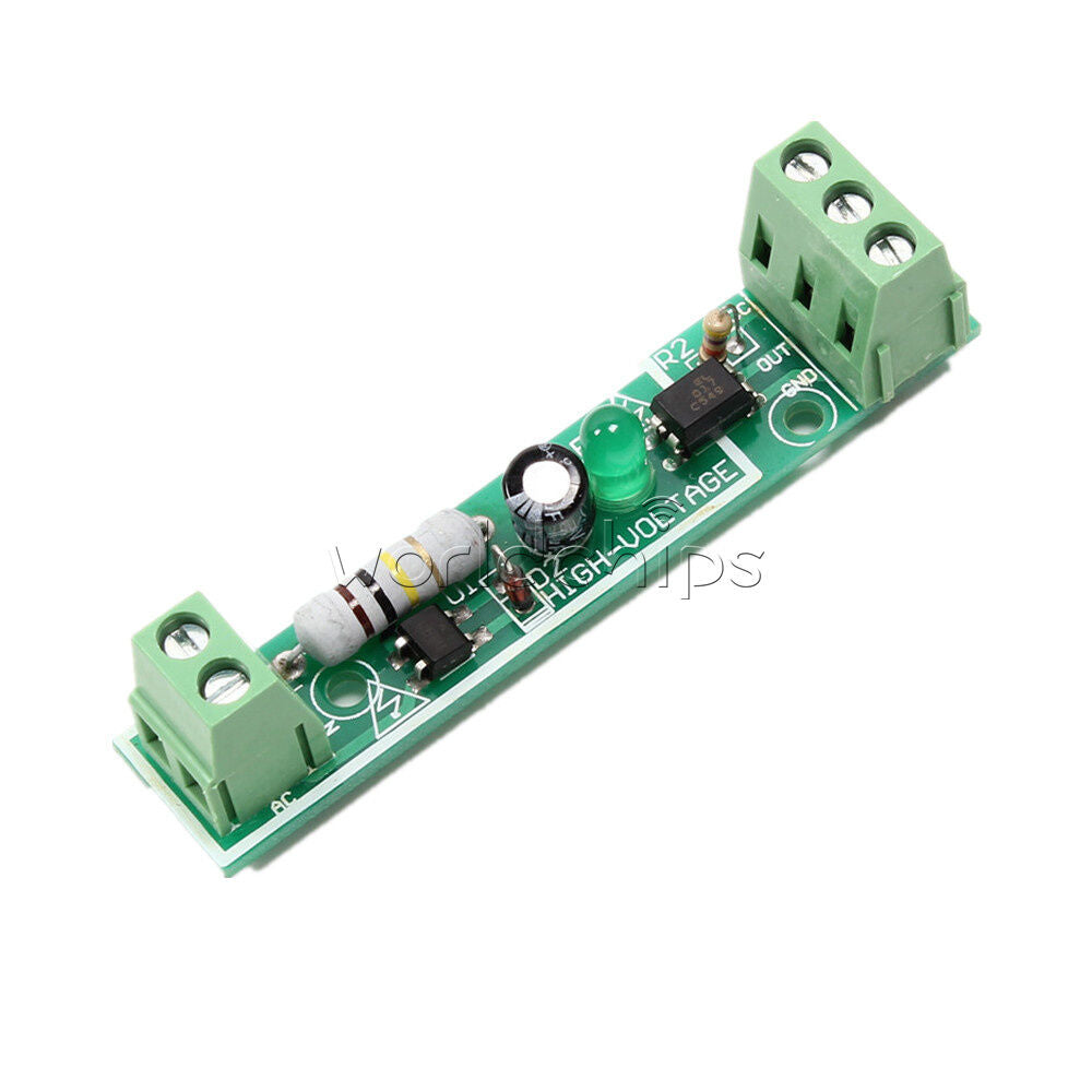 1 Channel AC 220V Optocoupler Isolation Module Detect Board Adaptive For PLC