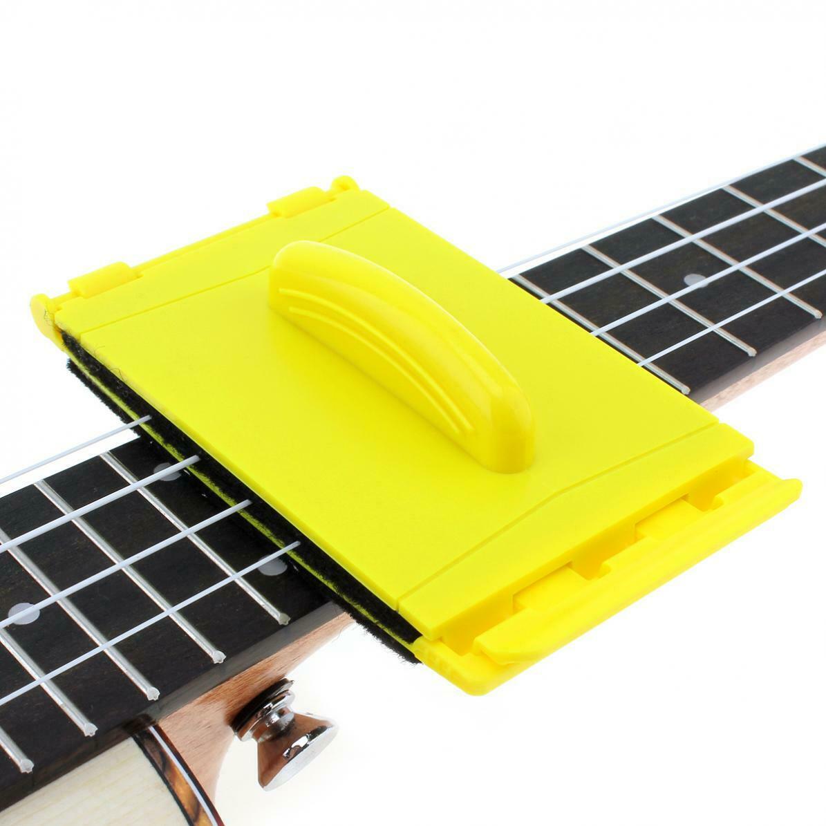Guitar String Cleaner Two Sided Fibre Brush Cleaning Tool for Ukulele Bass