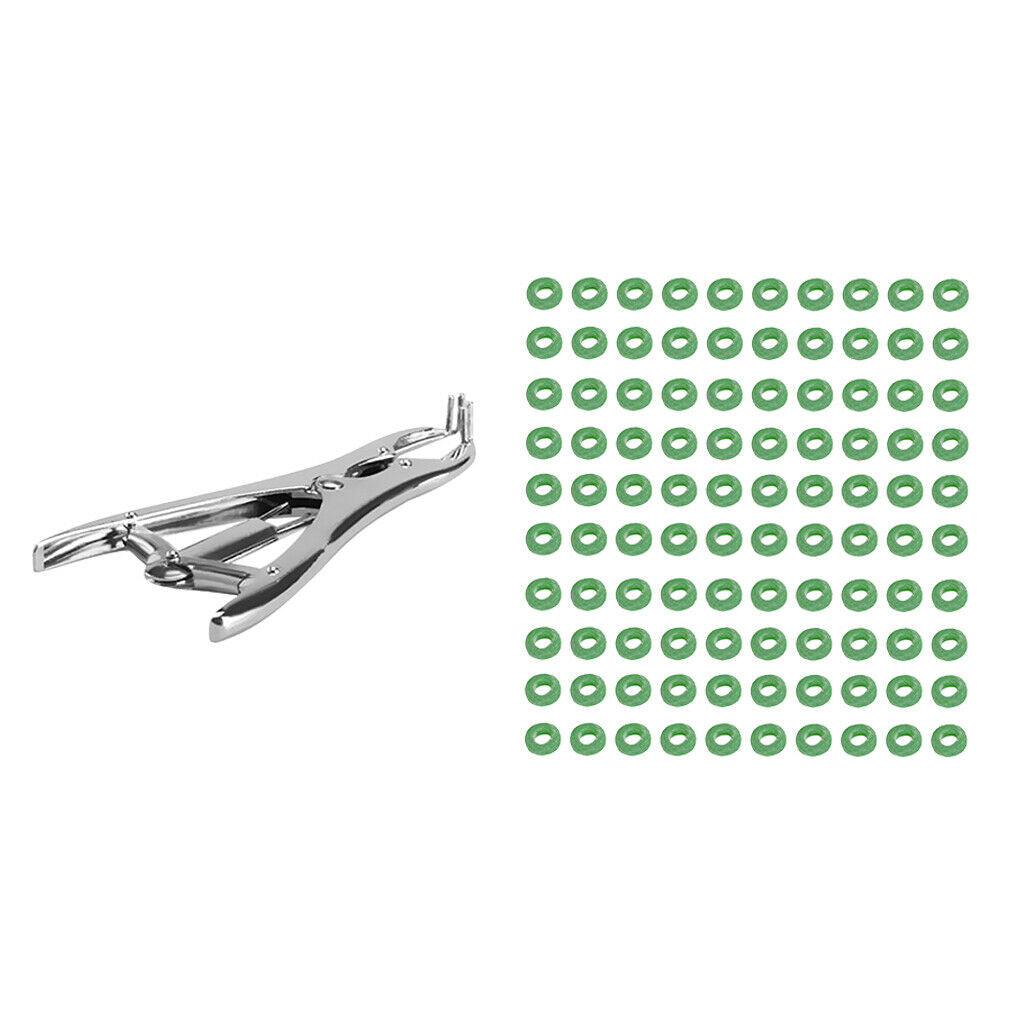 Elastrator Tools Castrator Plier Castrate Dock Tail for Cattle Goats with Rings