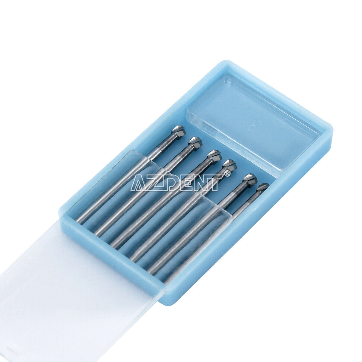5 Kits Dental Surgical Tungsten Carbide Bur Round Shape 25mm FGXL 8# High Speed