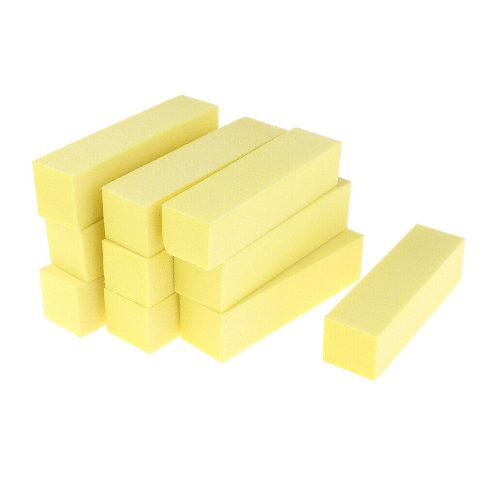 30x Rectangular Sanding Nail Polisher Polish Buffer Block Manicure Tools
