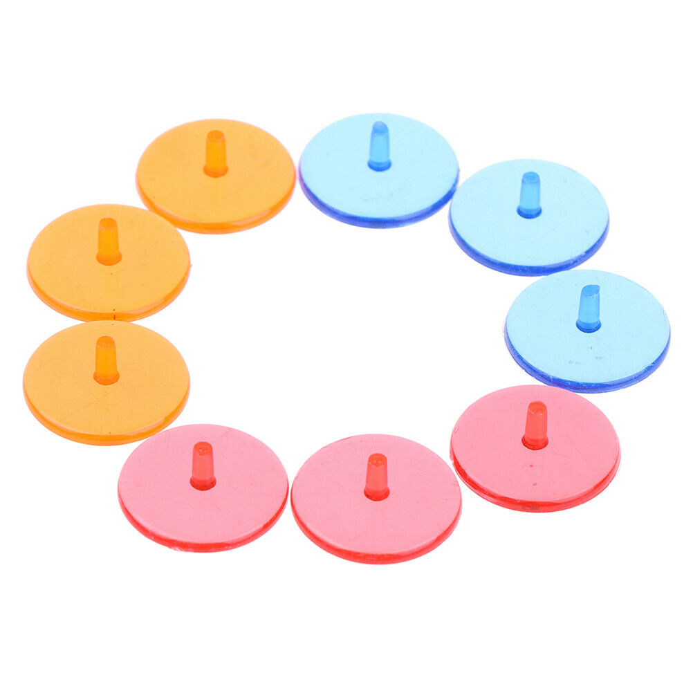 50pcs transparent plastic golf ball mark position markers 0.94" golf N xJSJCA