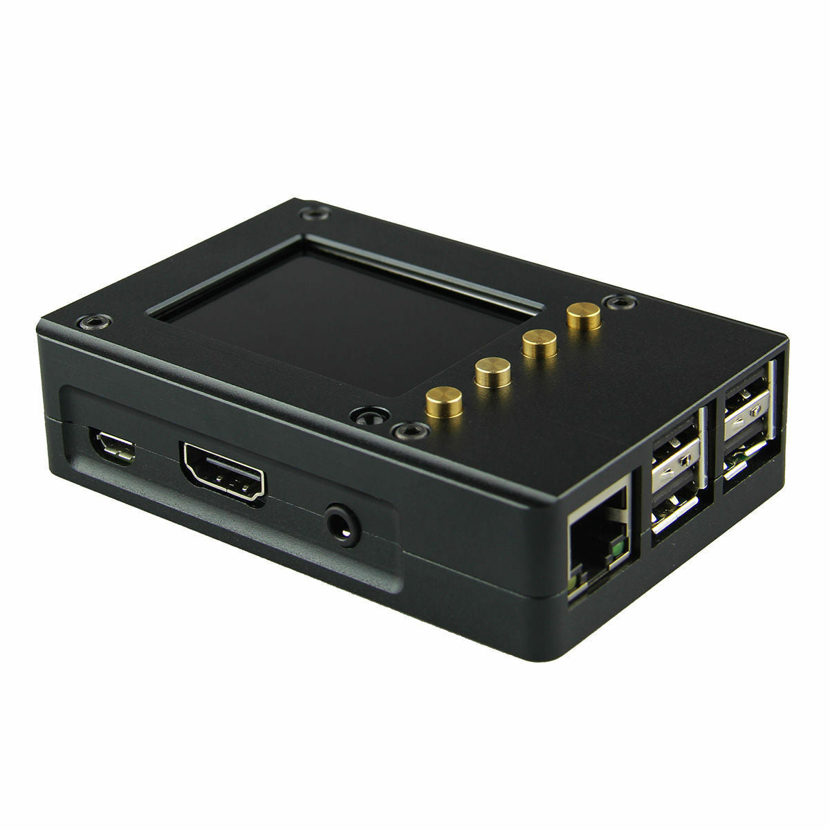 Aluminum Enclosure / Case Box + 2.2 inch High PPI TFT LCD Kit for Raspberry Pi 2
