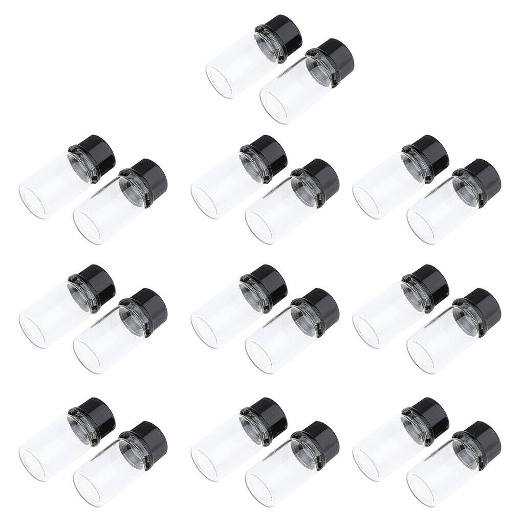 20 Pieces 3ml Essential Oil Bottles Glass Vials Jars For Perfumes Liquid