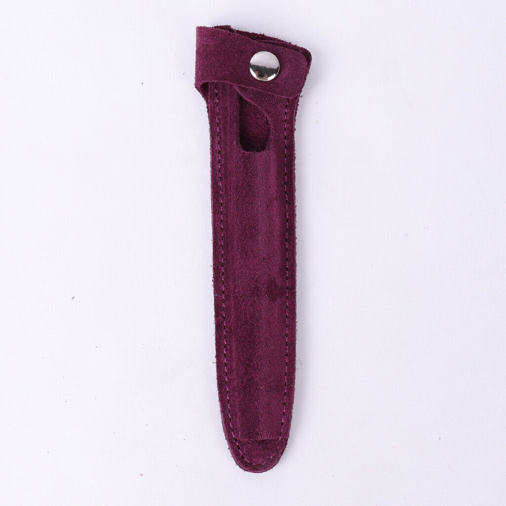 Professional Hairdressers Scissors Shear Pouch Storage Bag Holder Wine Red