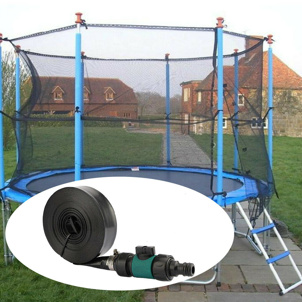 Trampoline Sprinkler Water Spray 8M Outdoor Backyard Water Game Cooling Kit
