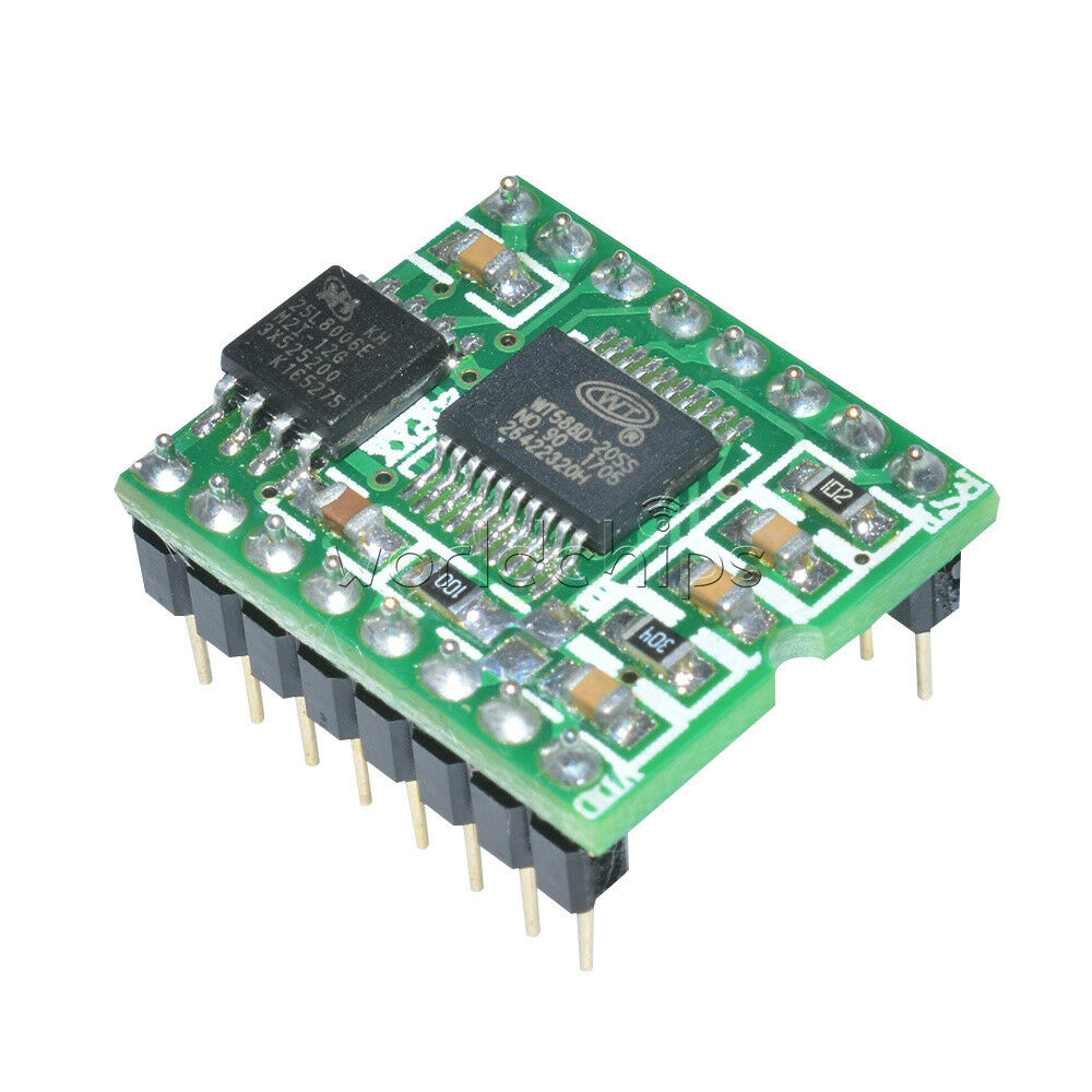 WT588D-16p voice module Sound module audio player Recording for Arduino TOP