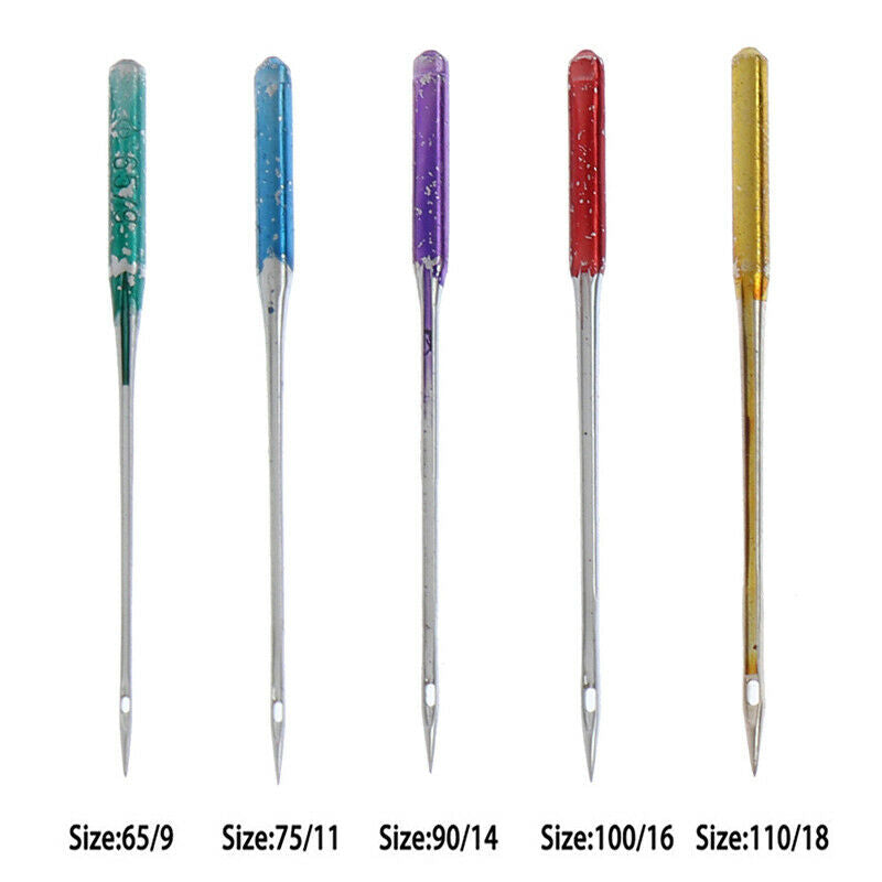 15pcs Sewing Machine Needles Universal Regular Point Machine Needles