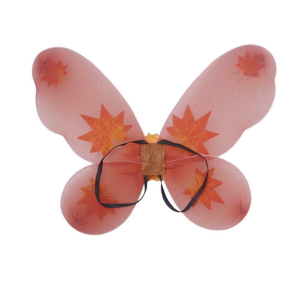Fairy Butterfly Wing Fancy Dress Tutu Skirt Set Girl Princess Party