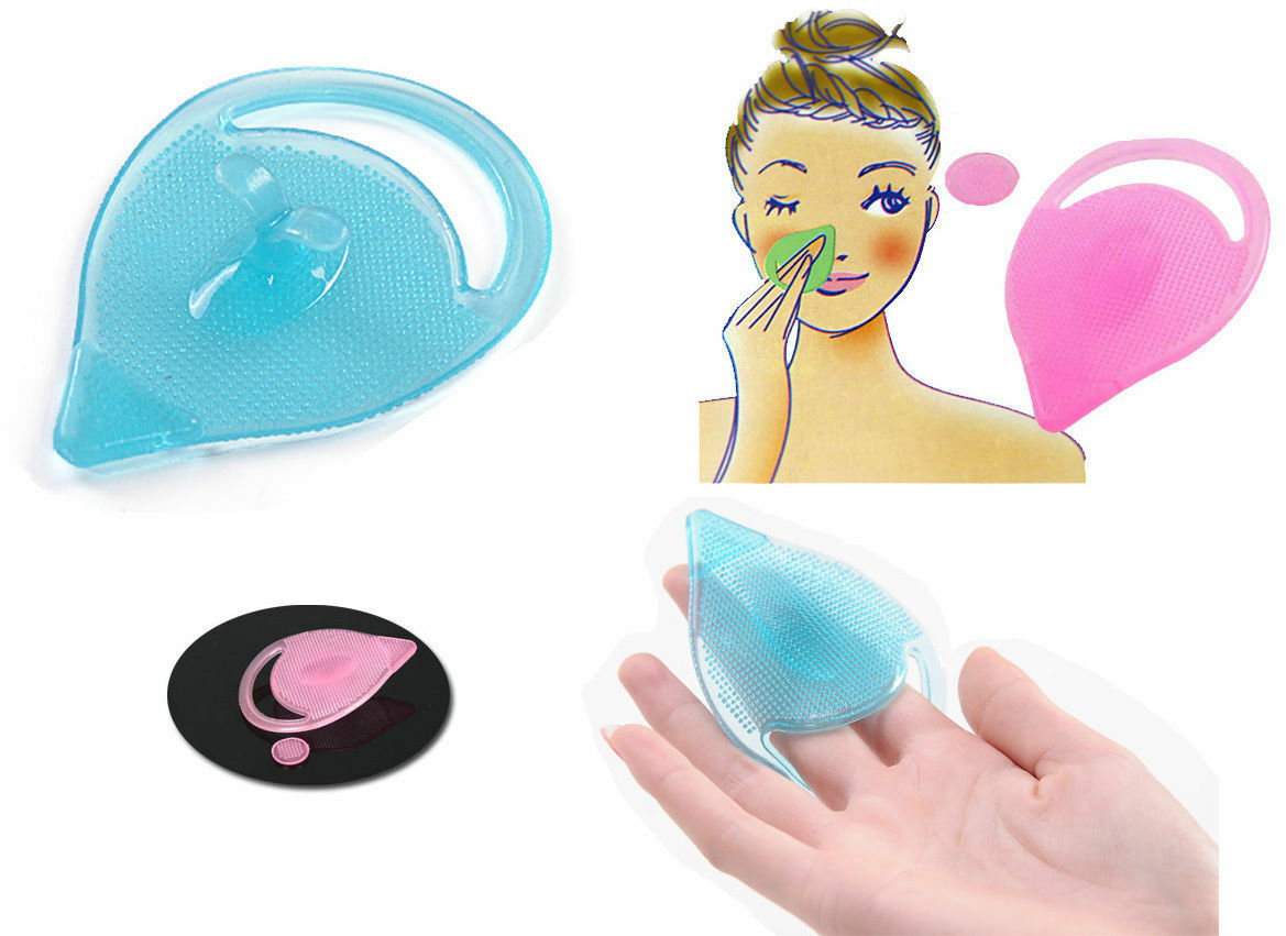 Soft Facial Care Cleaning Pad Blackhead Remover Silicone Brush Beauty Too.l8