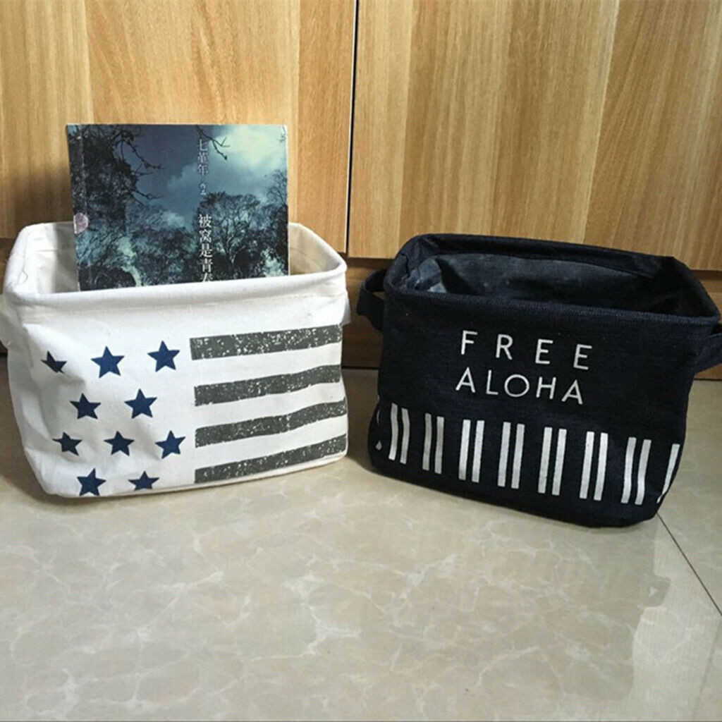 Desk Box Holder Organizer Case Jewelry Cosmetics Storage Basket  White