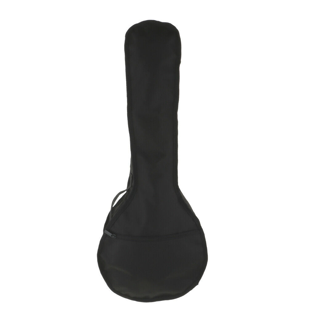 Black Nylon Hard Case For Mandolin Guitar 74 X 30.5 Cm