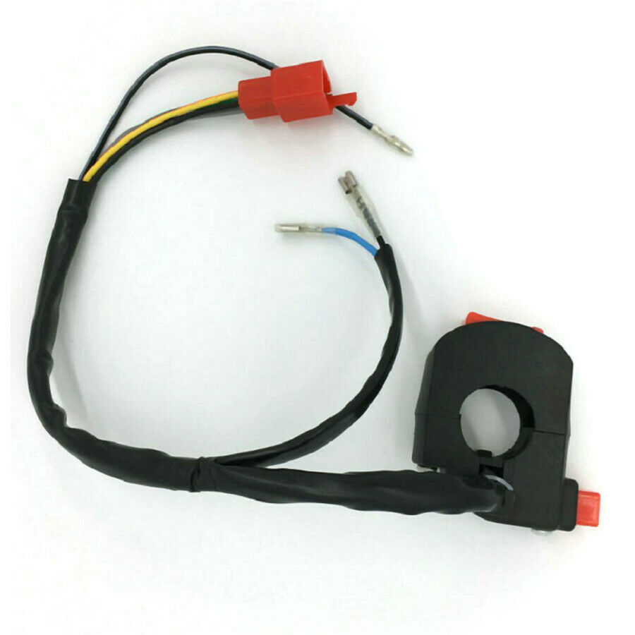 1 PC 7/8" Motorcycle Handlebar Engine Ignition Kill Start ON/OFF Switch Assembly