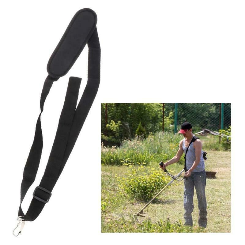 Strap Nylon Single Strimmer Shoulder Harness Strap  Quick Release  Black