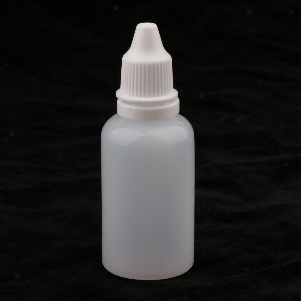 20x 30ml Empty Plastic Squeezable Dropper Bottles Eye Liquid Dropper Vials
