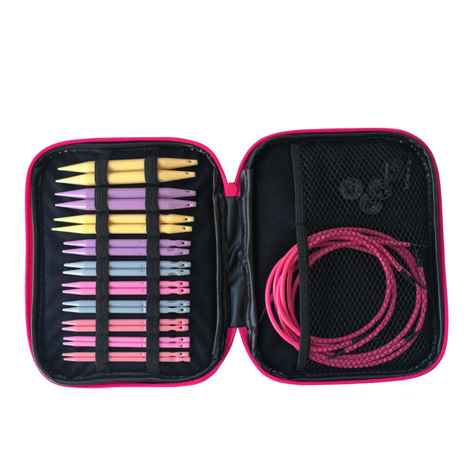 Circular Knitting Needle and Cable Interchangeable Knitting Needle Set