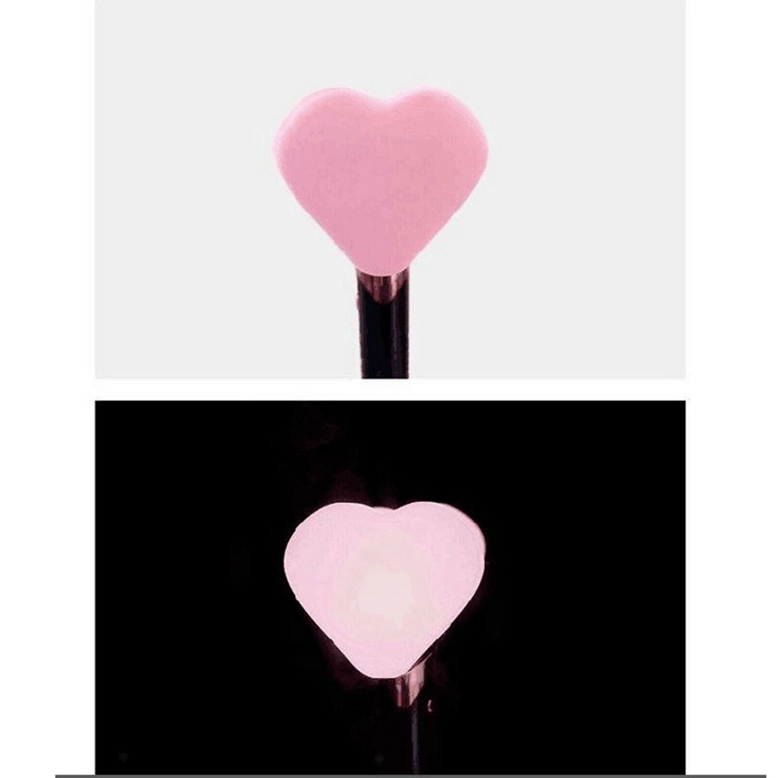 Heart Shaped LED Light Sticks, LED Flashing Light Sticks,