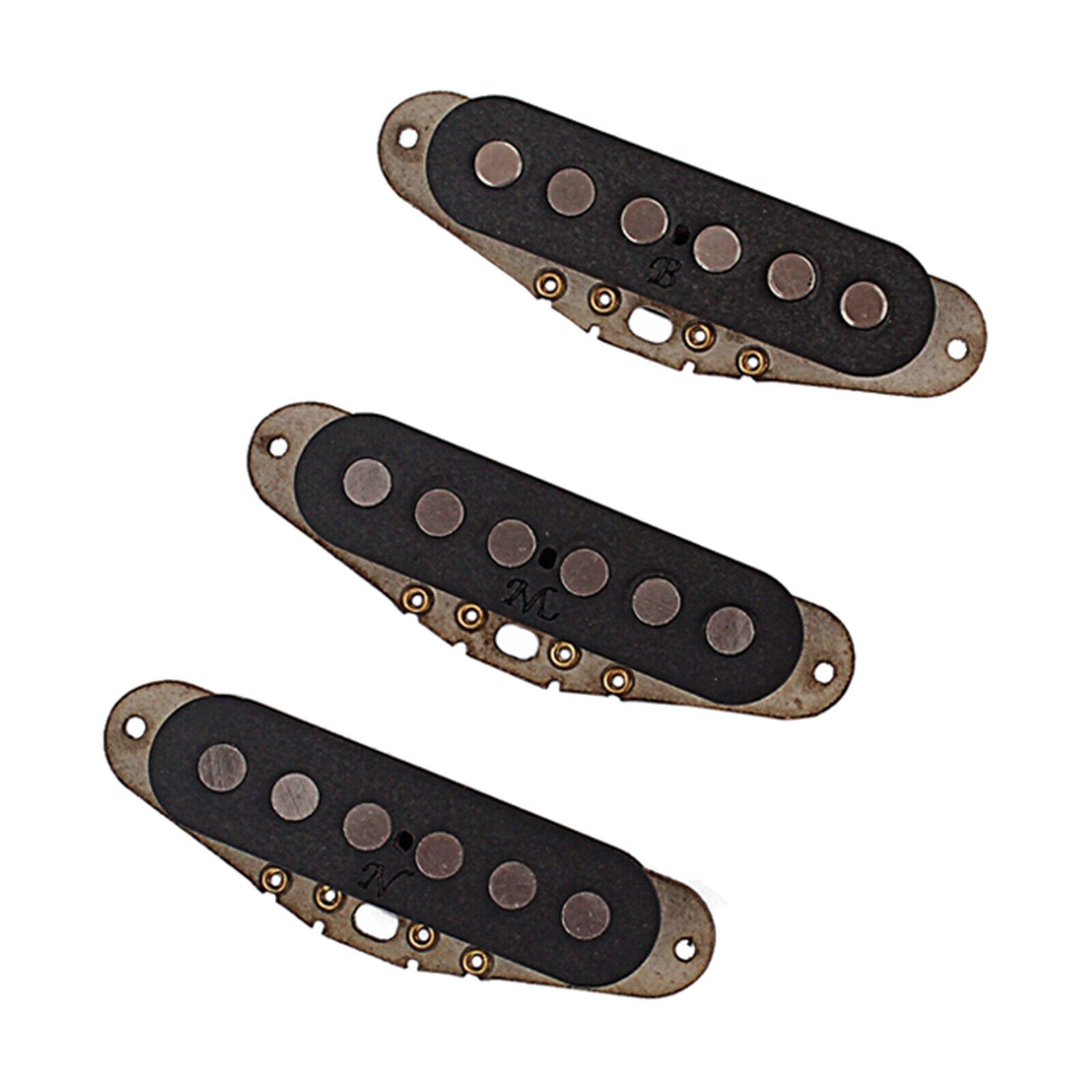 Pack of 3 Neck Middle Bridage Pickup Set for ST Guitar Replacement Parts