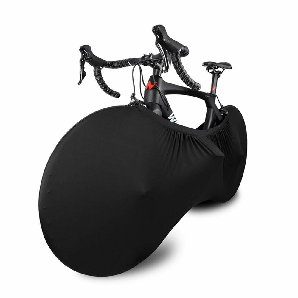 Bicycle Wheel Cover Dust-Proof Indoor Bicycle Storage Bag Washable Elastic SUK