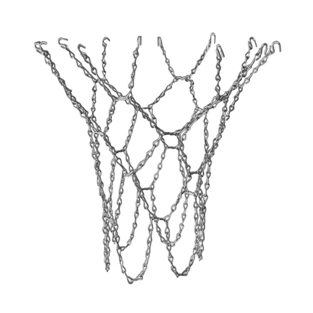 Metal basketball net, metal net, steel chain basketball net