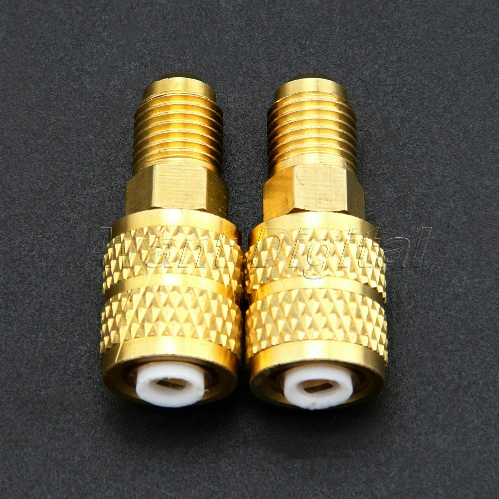 Straight R-410a Adapter for Split HVAC System 5/16" Female 1/4" Male Ductless