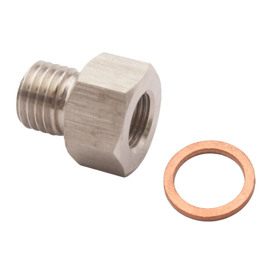Stainless steel Fitting Adapter Kit for Boost & Oil & Water Temperature Sensor