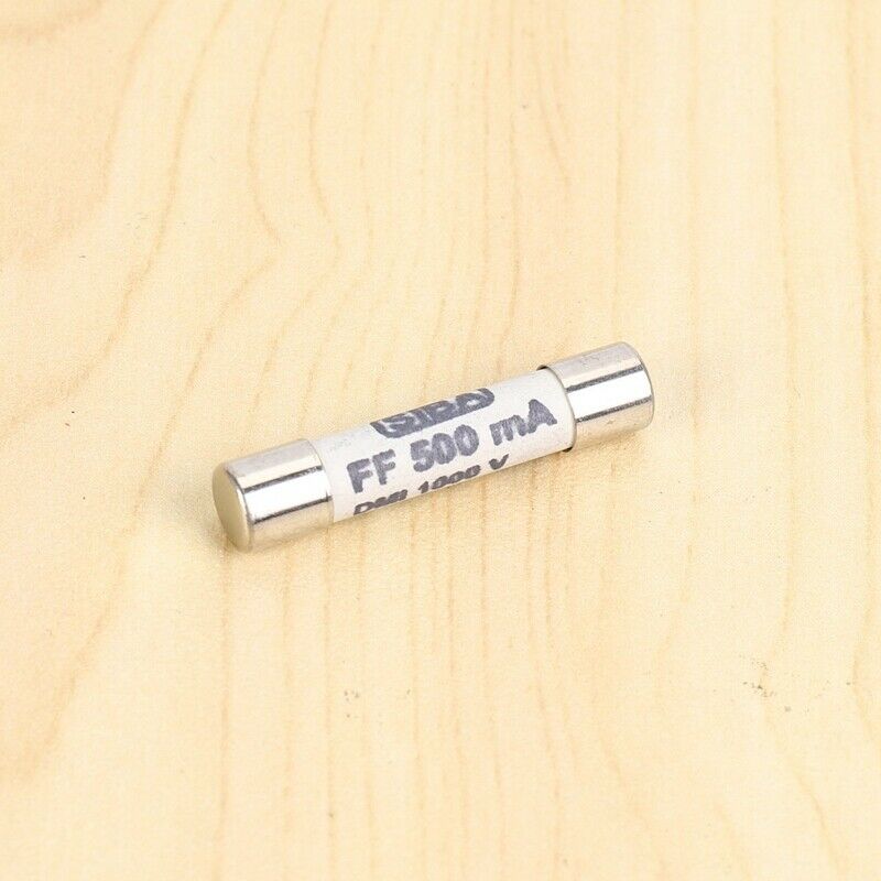1000V 500mA 6.3 x 32mm White Ceramic Fuse for Multimeter W6H5H5
