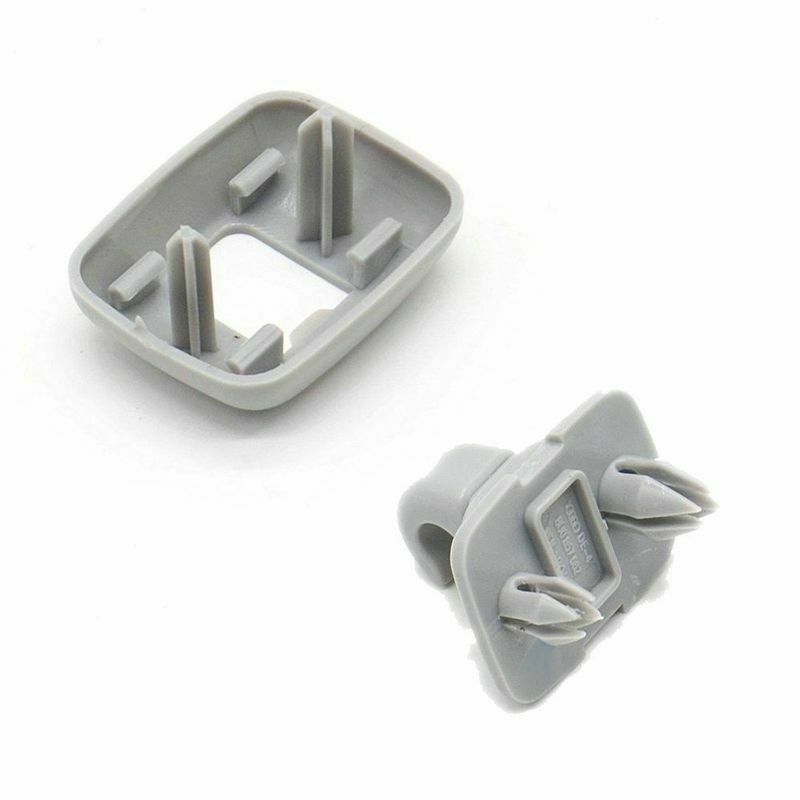 Gray Interior Sun Visor Clip Hook For Audi A1 A3 S3 A4 S4 A5 S5 Q3 Q5 TT QuattU8