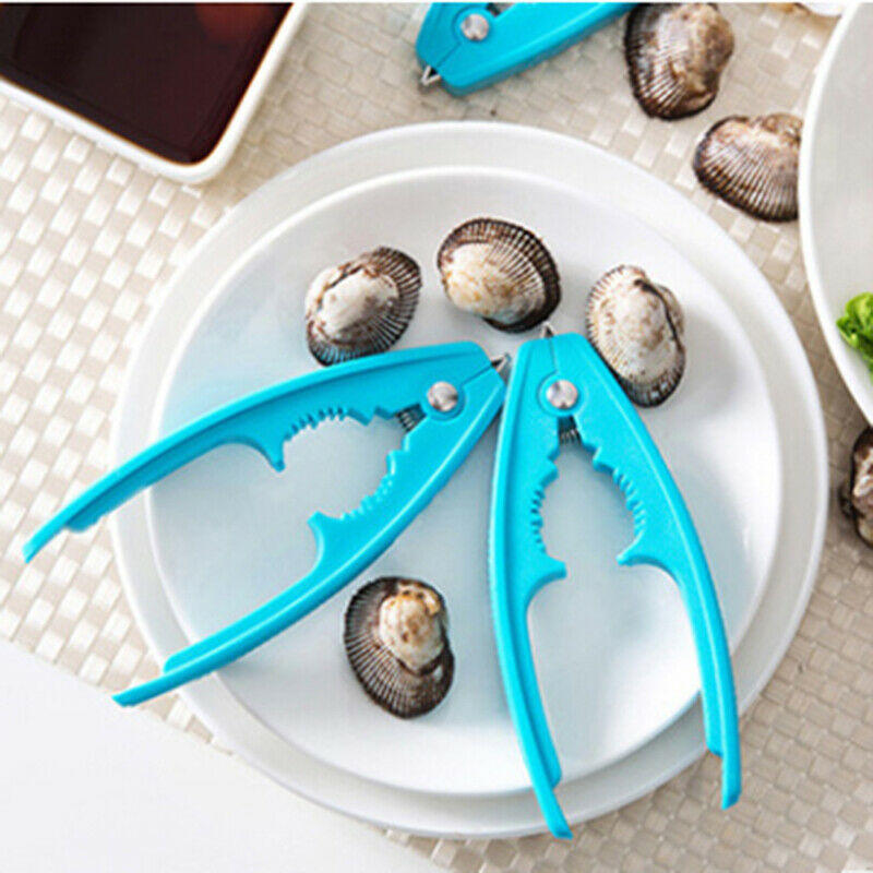 Multifunctional blood clam tongs hotel restaurant eat clam artifact kitch.l8