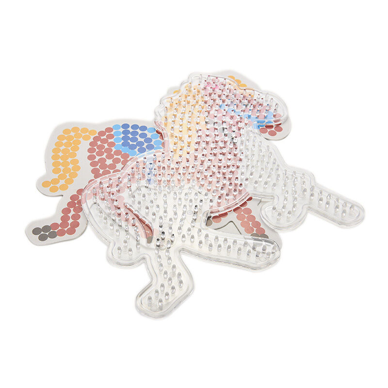 1 Pcs Pegboards for DIY Beads Hama Fuse Beads Clear Horse Design Board  TwDEAU
