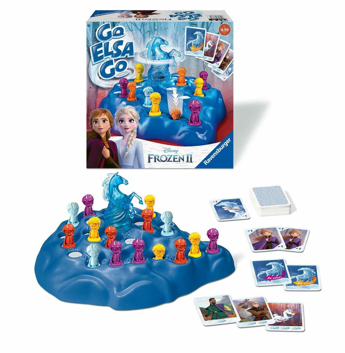 20425 Ravensburger Disney Frozen 2 Go Elsa Go Board Game Suitable for ages 4yrs+