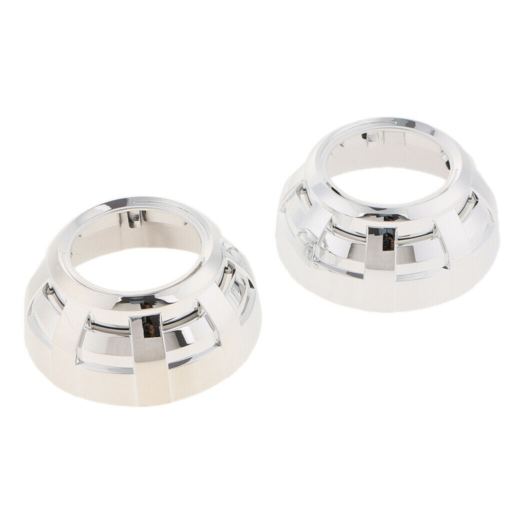 Pair 3.0 Inch HID Bi-Xenon Projector Lens Headlights Shroud Car Headlight