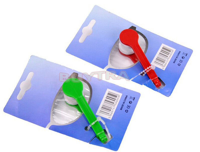 Stylish Mini Sun Glasses Eyeglass Microfiber Brush Cleaner BD