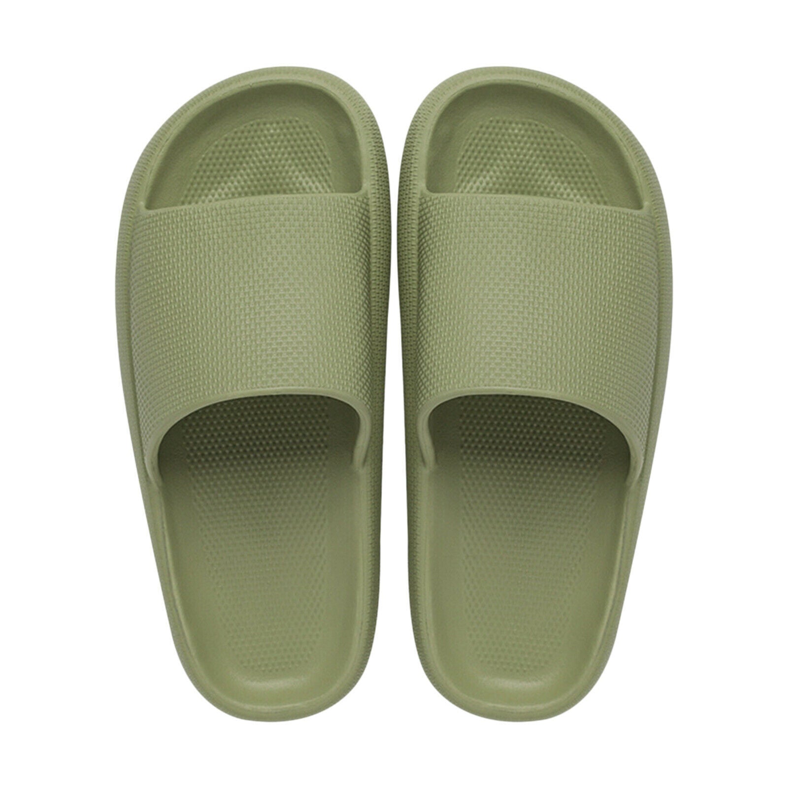4Pcs Soft Unisex EVA Summer Fashion Slippers Non-slip House 38-39/40-41