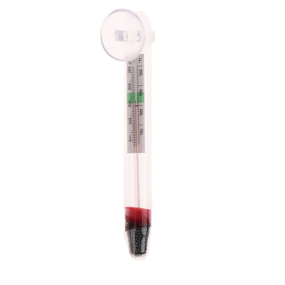 Aquarium Fish Tank Water Glass Temperature Thermometer With Suction CupBDXACHAU