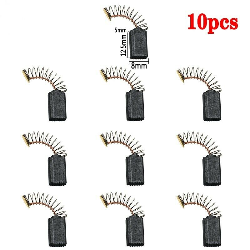 10 Pcs Brushes Electric Brush Small Spring Carbon Brush Tool Accessories