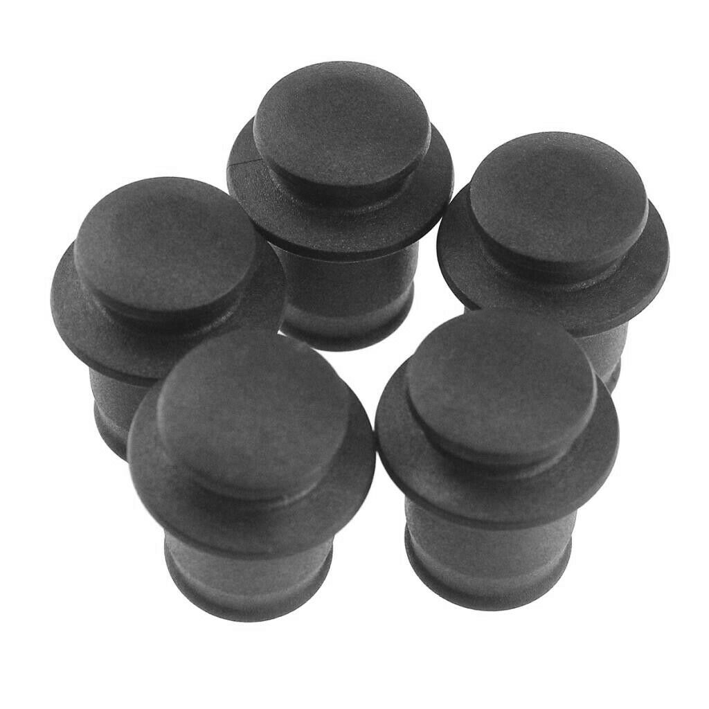 3x ABS Plastic Car Cigarette Lighter Socket Plug Dust Cover Caps Protectors