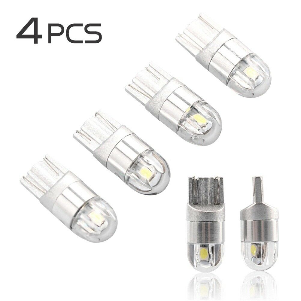 4Pcs 12V DC White T10 OSRAM 3030 2SMD W5W 192 168 Led Interior Light Bulb.l8