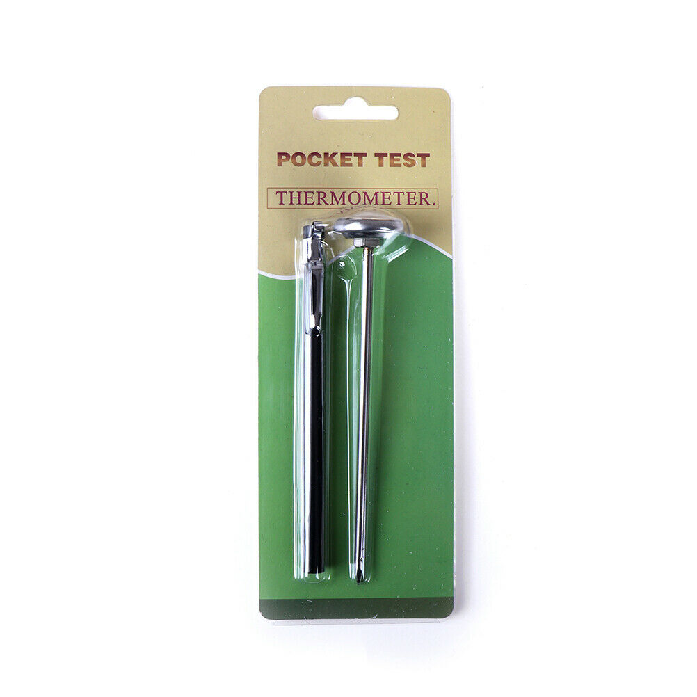 Stainless Steel BBQ food Cooking Meat Coffee Milk Probe Thermometer Gauge tool