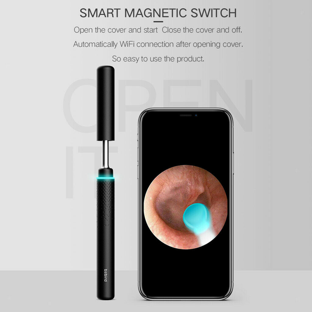 Bebird M9 Pro Visual Ear Stick Endoscope 300W Otoscope Borescope Ear Picker