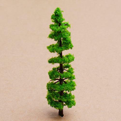 Micro Landscape Garden Decor Grey Stone Pavement with Fir Tree Set Decor