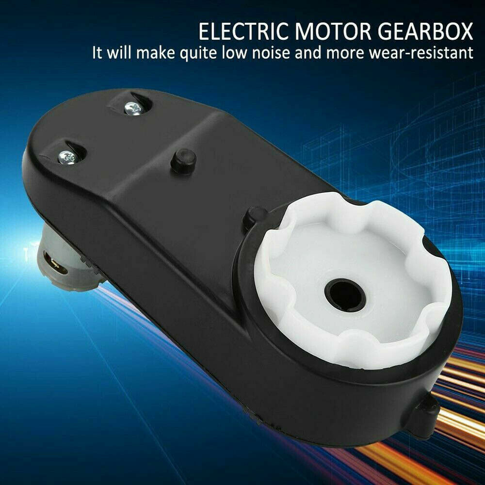 12V 550-30000 RPM Electric Motor Gear Box For Ride On Bike Car Children LIN