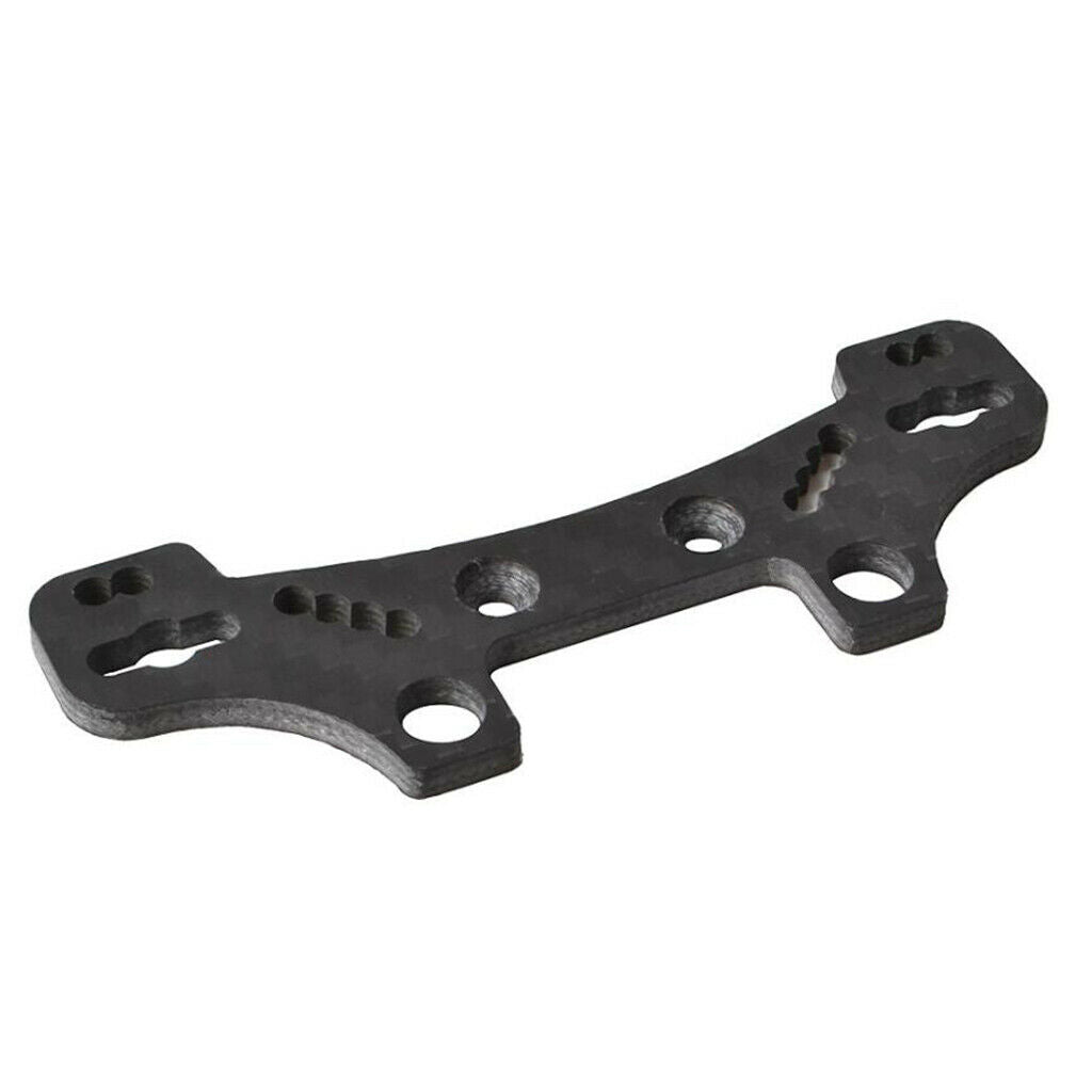 Shock Damper Stay Plate Carbon Fiber 1/10 Scale TT02 Car Hobby Modified