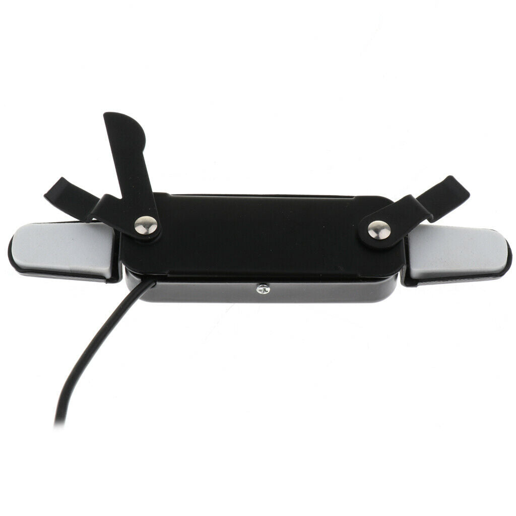 Acoustic Guitar Pickup Clip On Soundhole Transducer with Tone Volume Control
