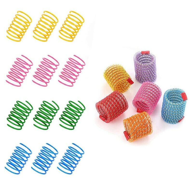18PCS Cat Sp Toys Kitten Teething Toys Colorful and Interactive Teles Funny W1D3