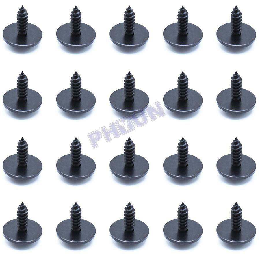 50Pcs Metal Car SUV Screws Retainer Clips 8mm Hex (5-21.5mm) Repair Accessories